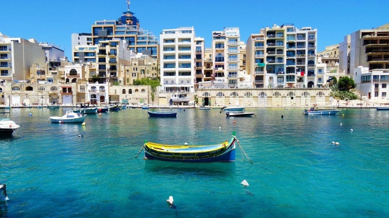 Art Deco Luxury Apartment, Central Location Sliema Exterior foto